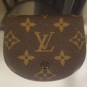 💯Authentic LV Coin Pouch - Vintage Mono